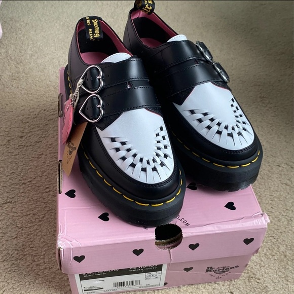 ❌SOLD❌ NWT Dr. Martens x Lazy Oaf Creepers - Picture 1 of 8